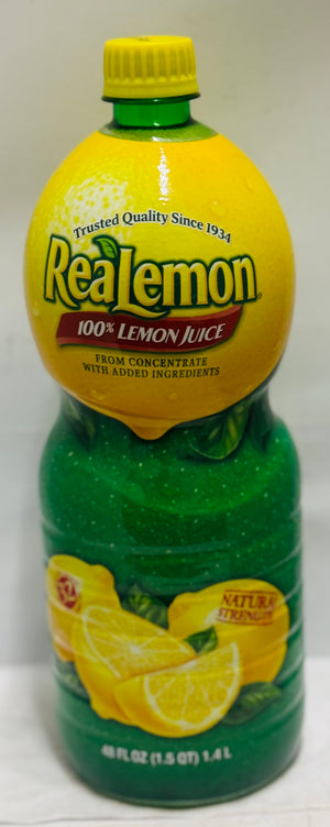 REALEMON 100% LEMON JUICE (1.4 L)