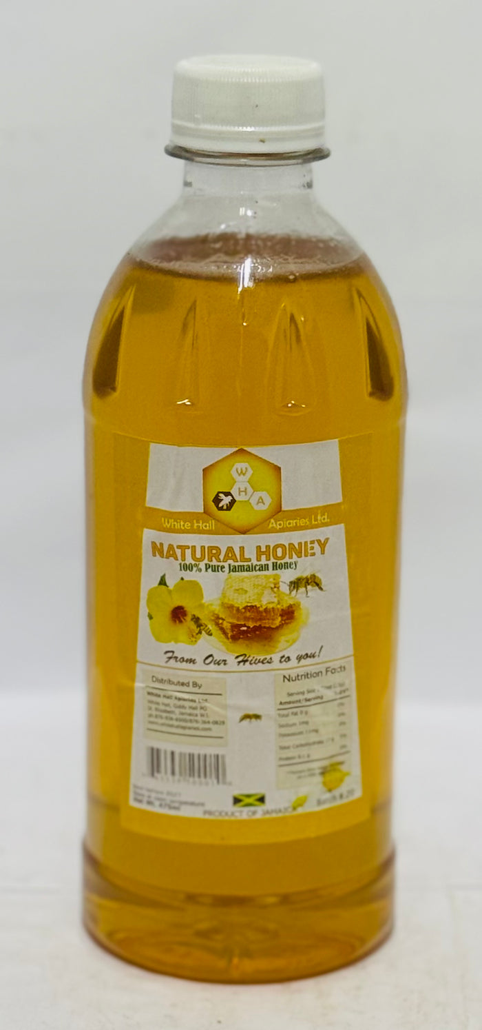 WHITE HALL APIARIES NATURAL JAMAICAN HONEY (475 ML)