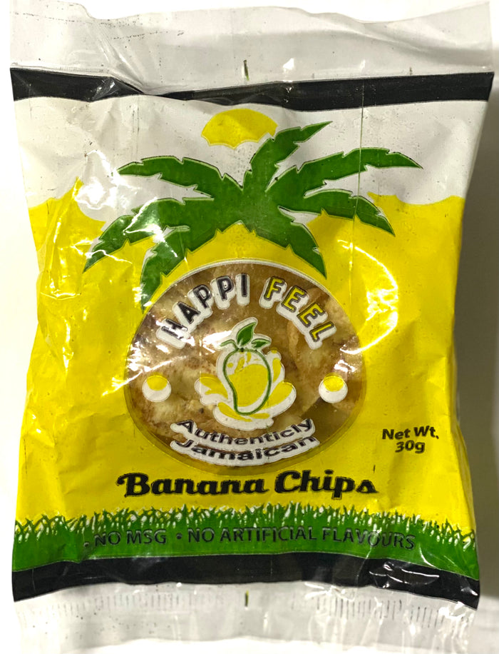 HAPPI FEEL BANANA CHIPS (30 G)