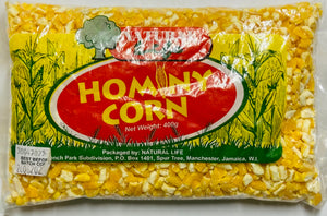 NATURAL LIFE HOMINY CORN (400 G)