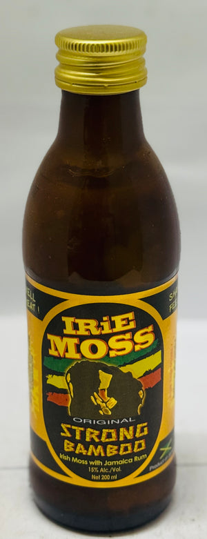 IRIE MOSS STRONG BAMBOO IRISH MOSS W/ JAMAICAN RUM (200 ML)