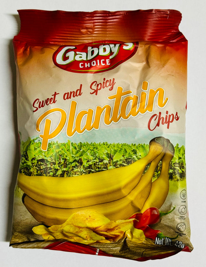 GABBY’S CHOICE SWEET & SPICY PLANTAIN CHIPS (42 G)