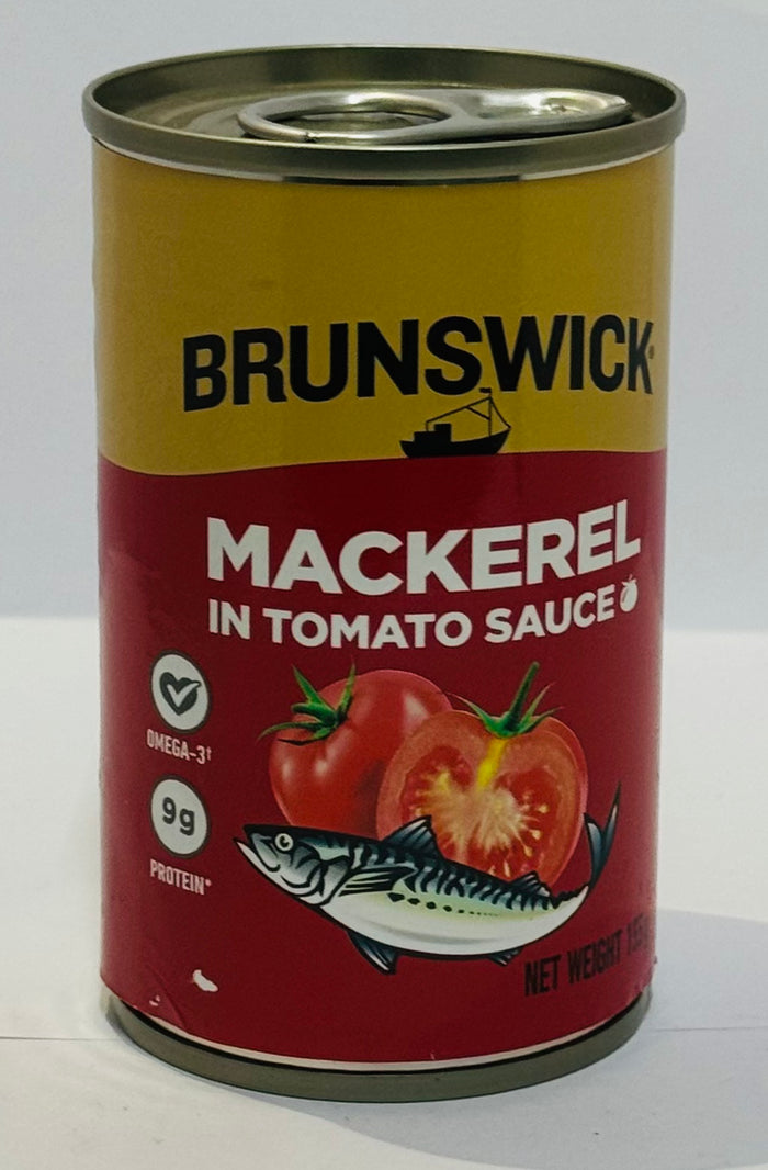 BRUNSWICK MACKEREL IN TOMATO SAUCE (155 G)