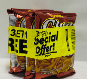 CHEEZEES CHEESE STICKS (24 G / UNIT, BUY 3 GET 1 FREE, LIMITED TIME BANDED OFFER)