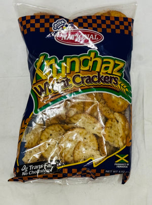 NATIONAL KRUNCHAZ WHEAT CRACKERS (114 G)