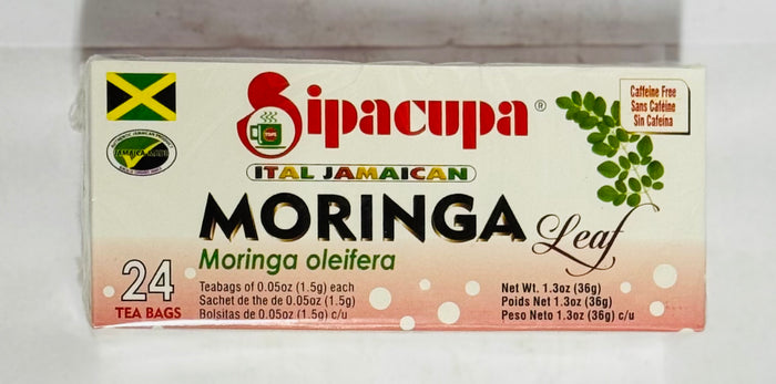 SIPACUPA MORINGA LEAF TEA (24 UNITS, 36 G)