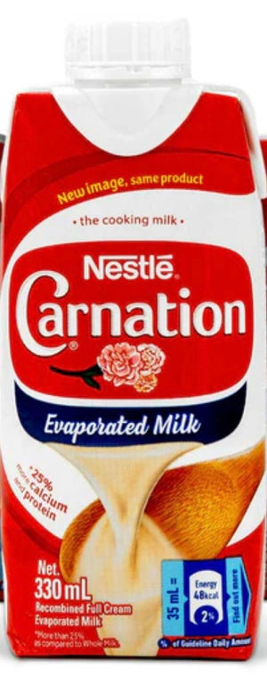 NESTLE CARNATION EVAPORATED MILK (330 ML)