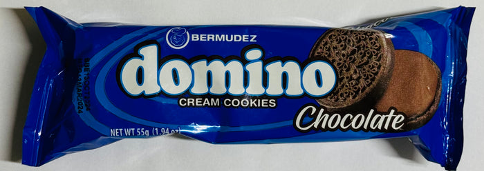 DOMINO CREAM COOKIES (6 UNITS, CHOCOLATE, 55 G)