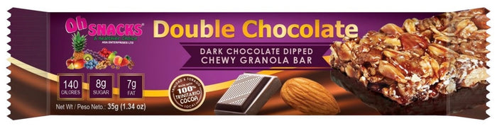 OH SNACKS CHEWY GRANOLA BAR (DOUBLE CHOCOLATE, 30 G)