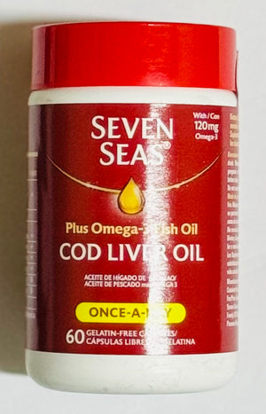 SEVEN SEAS COD LIVER OIL (60 TABLETS)