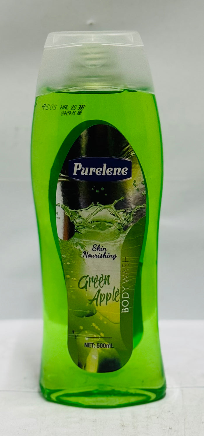 PURLENE BODY WASH (GREEN APPLE, 500 ML)