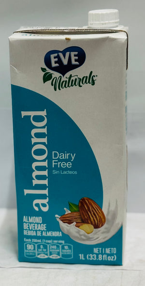 EVE NATURALS ALMOND BEVERAGE DAIRY FREE (1 L)