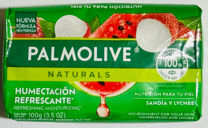 PALMOLIVE NATURALS BAR SOAP (WATERMELON & LYCHEE, 100 G)