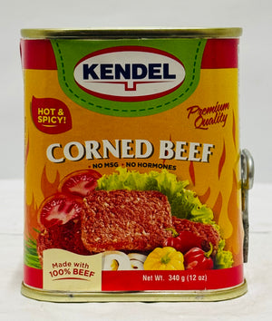 KENDEL CORNED BEEF (HOT & SPICY, 340 G)