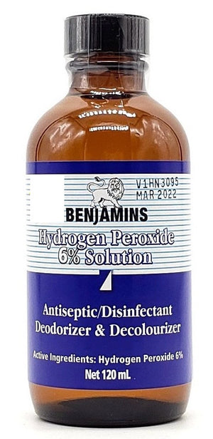 BENJAMINS HYDROGEN PEROXIDE (120 ML)