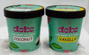DEBZ NON DAIRY ICE CREAM (ASSORTED FLAVOURS, 474 ML)