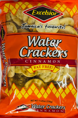EXCELSIOR WATER CRACKERS (CINNAMON, FAT FREE, 336 G)