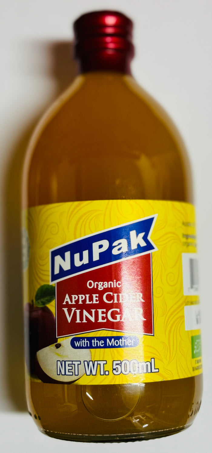 NUPAK ORGANIC APPLE CIDER VINEGAR (500 ML)