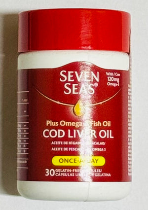 SEVEN SEAS COD LIVER OIL (30 TABLETS)