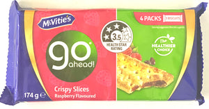 GO AHEAD CRISPY SLICES (RASPBERRY, 174 G)