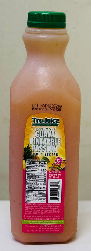 TRU JUICE GUAVA PINEAPPLE PASSION (945 ML)