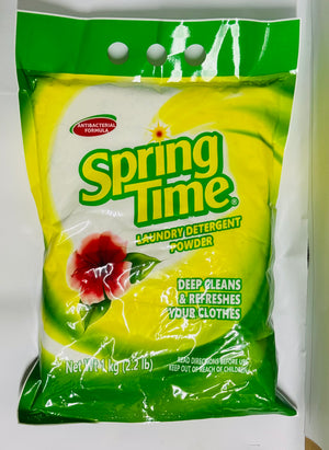 SPRING TIME LAUNDRY DETERGENT (1 KG)