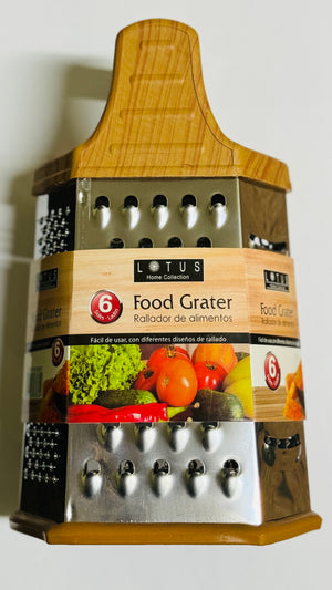 LOTUS FOOD GRATER (6 SIDES)