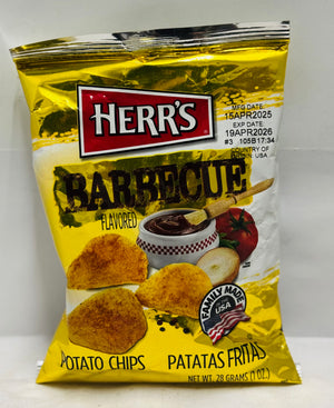 HERR’S BARBECUE POTATO CHIPS (28 G)