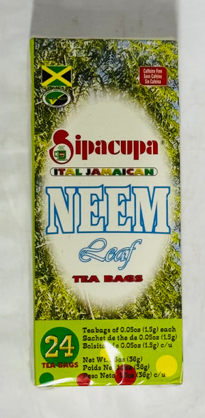 SIPACUPA NEEM LEAF TEA (24 UNITS, 36 G)