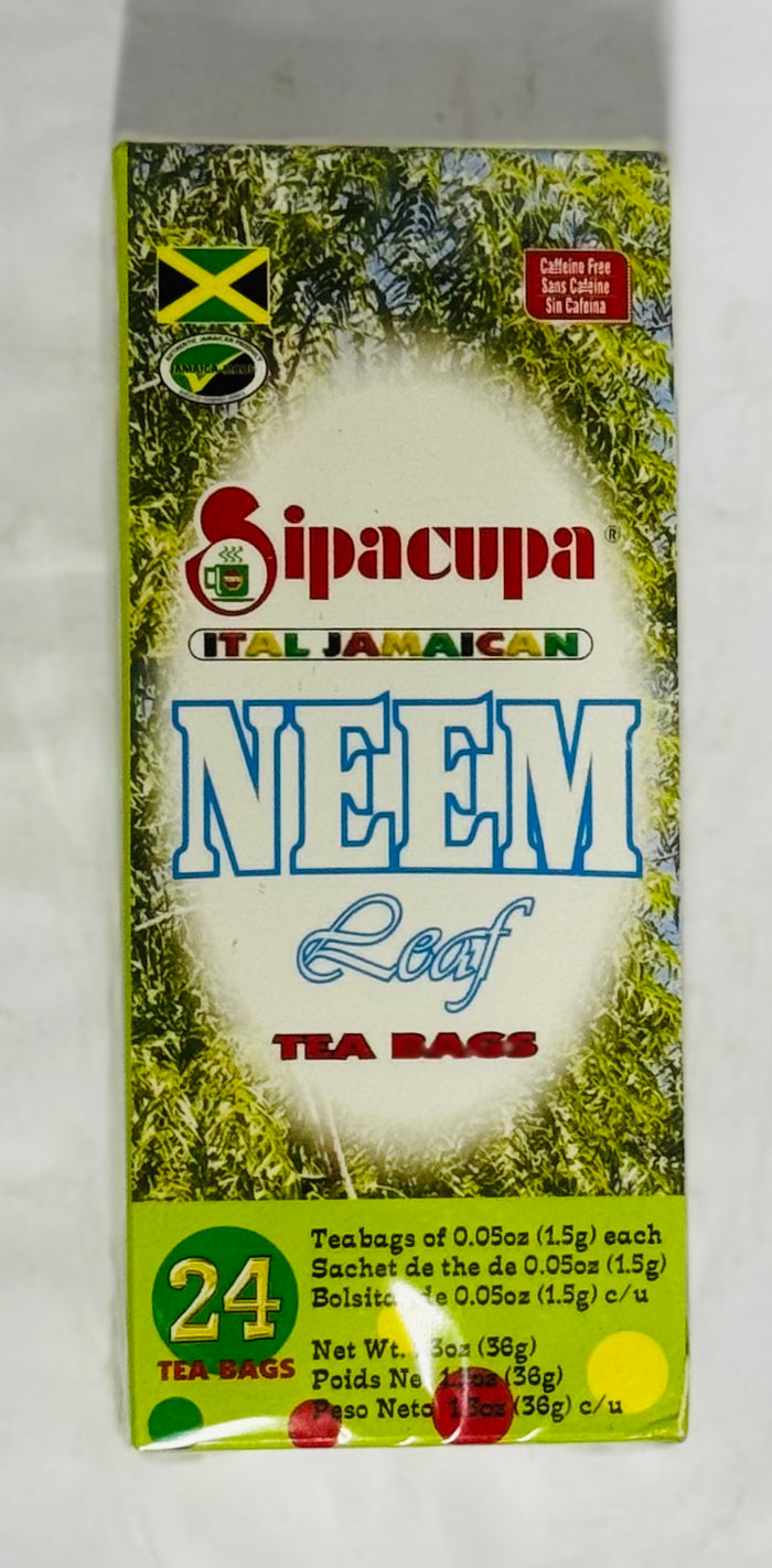 SIPACUPA NEEM LEAF TEA (24 UNITS, 36 G)
