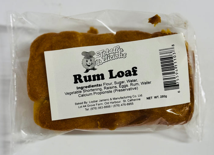 TOTALLY DELICIOUS RUM LOAF (250 G)