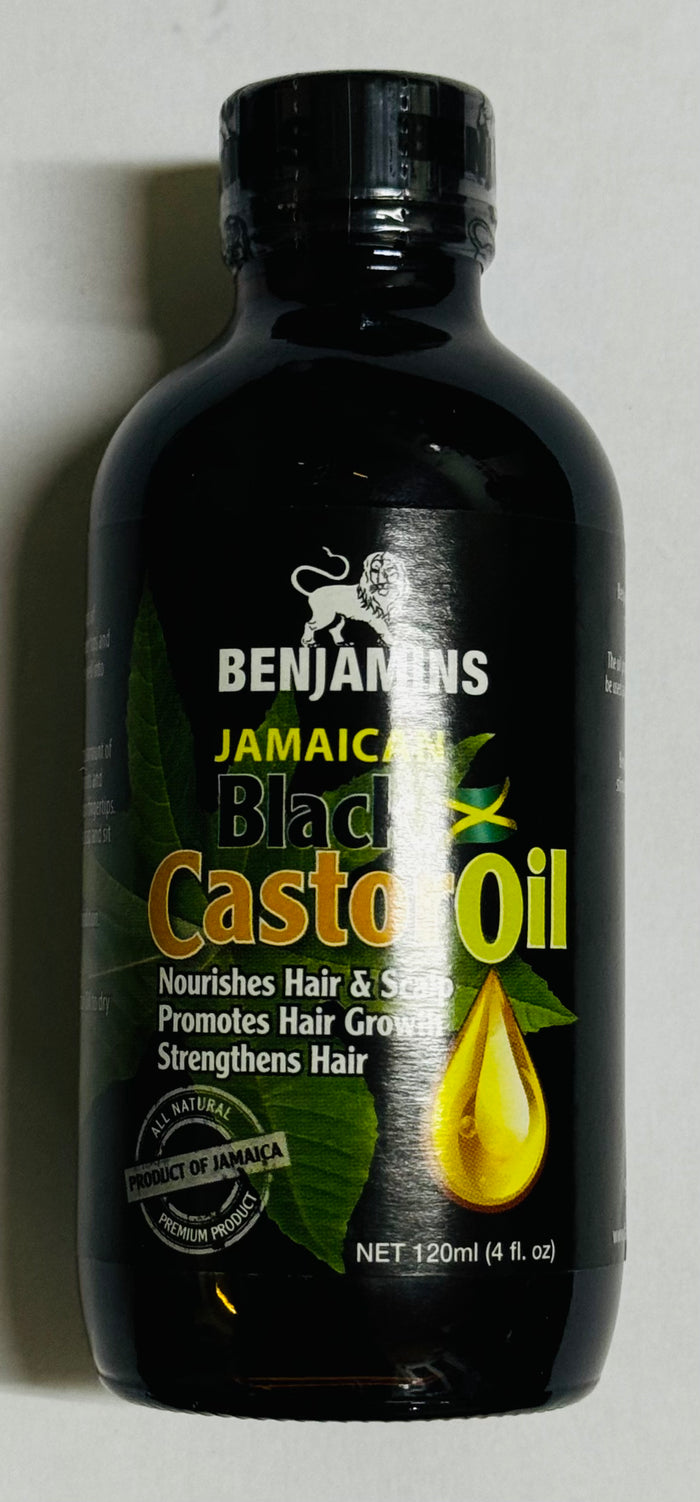 BENJAMINS BLACK CASTOR OIL (120 ML)
