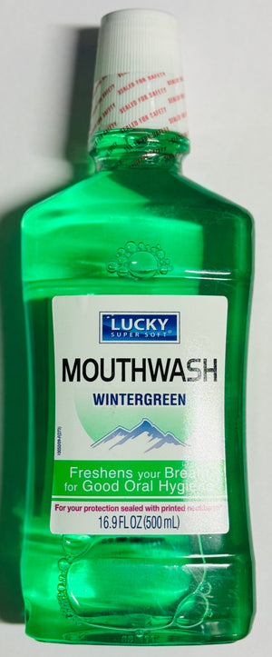 LUCKY MOUTHWASH (WINTER GREEN, 500 ML)