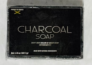 CHARCOAL SOAP (JAMAICAN MANUFACTURER, 107.7 G)
