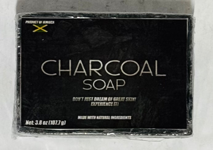 CHARCOAL SOAP (JAMAICAN MANUFACTURER, 107.7 G)