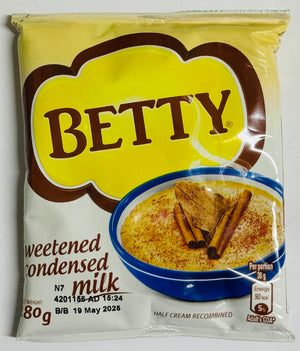 BETTY SWEETENED CONDENSED MILK (180 G, POUCH)