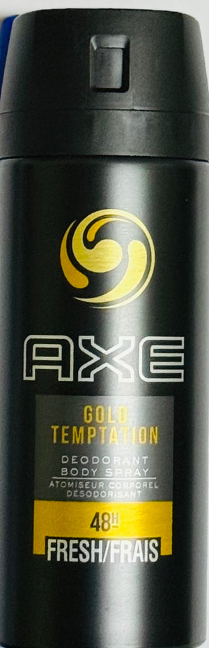AXE BODY SPRAY (GOLD TEMPTATION, 150 ML)