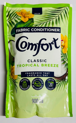 COMFORT FABRIC CONDITIONER (TROPICAL BREEZE, 900 ML)