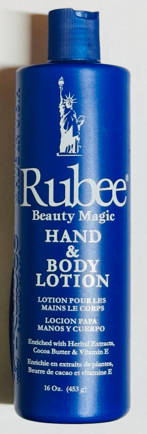 RUBEE BEAUTY MAGIC HAND & BODY LOTION (453 G)