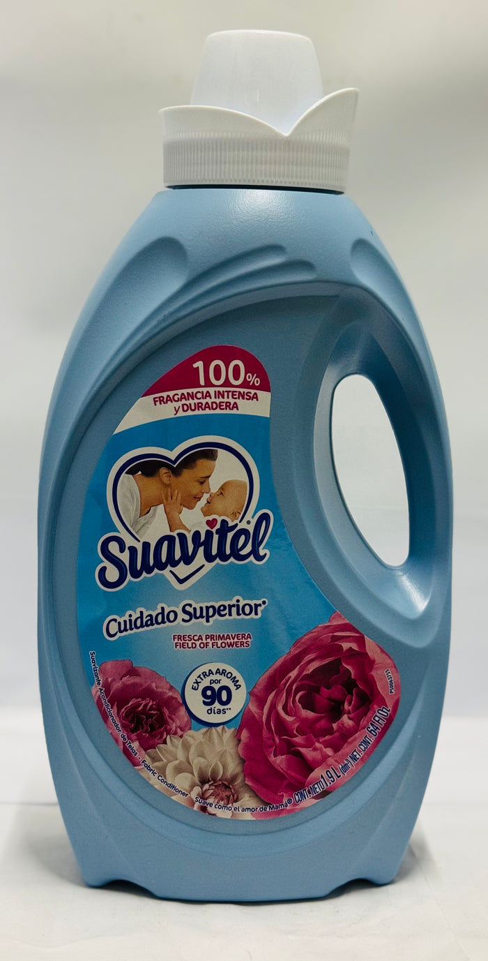 SUAVITEL FABRIC SOFTENER (FIELD OF FLOWERS, 1.9 L)
