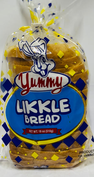 YUMMY LIKKLE BREAD (WHITE, 510 G)