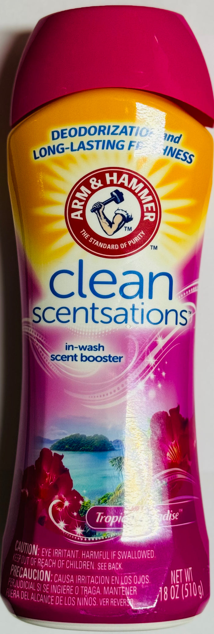 ARM & HAMMER CLEAN SCENTSATIONS IN-WASH SCENT BOOSTER (TROPICAL PARADISE, 510 G)