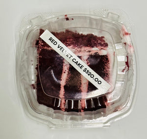 SLICED CAKE (RED VELVET FLAVOURED, 1 UNIT)