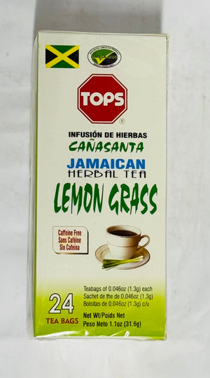 TOPS LEMON GRASS HERBAL TEA (24 UNITS, 31.6 G)