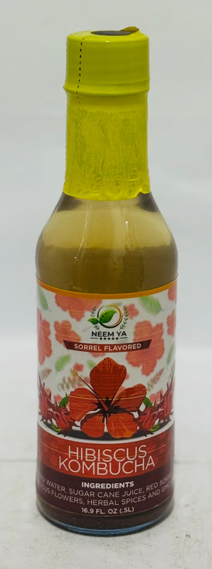 NEEM YA HIBISCUS KOMBUCHA ICE TEA (BEST SERVED CHILLED, 500 ML)