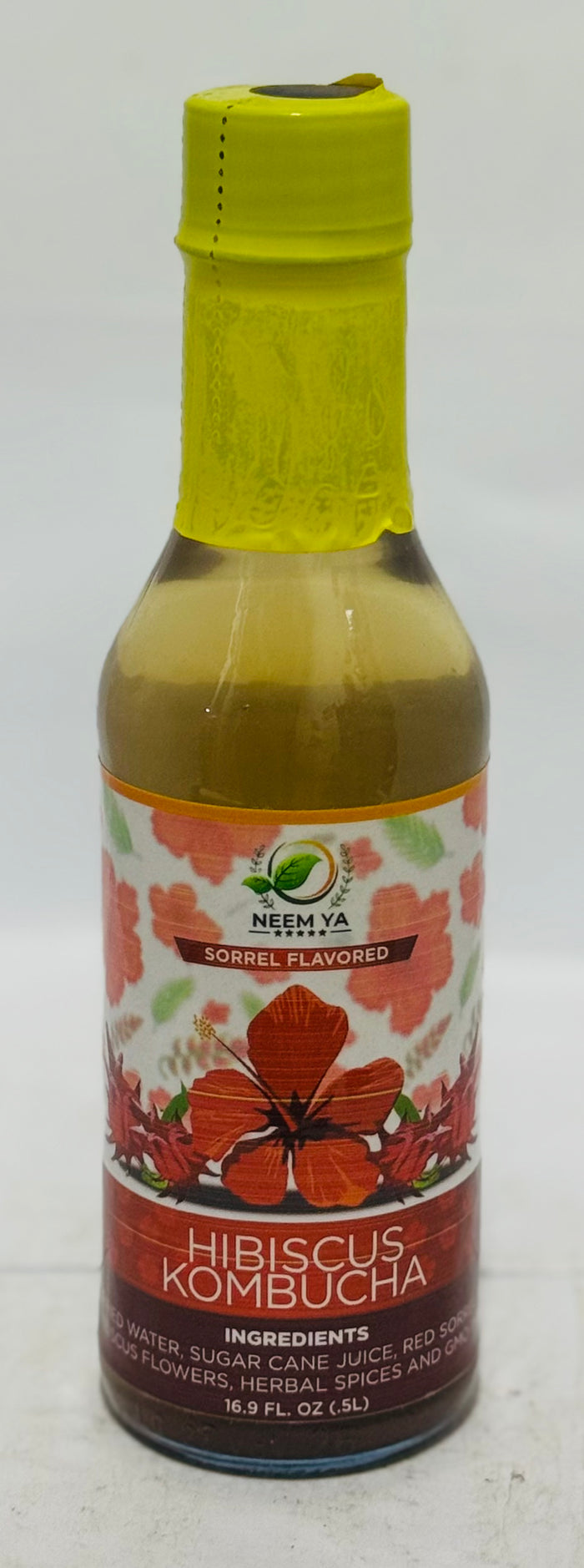 NEEM YA HIBISCUS KOMBUCHA ICE TEA (BEST SERVED CHILLED, 500 ML)