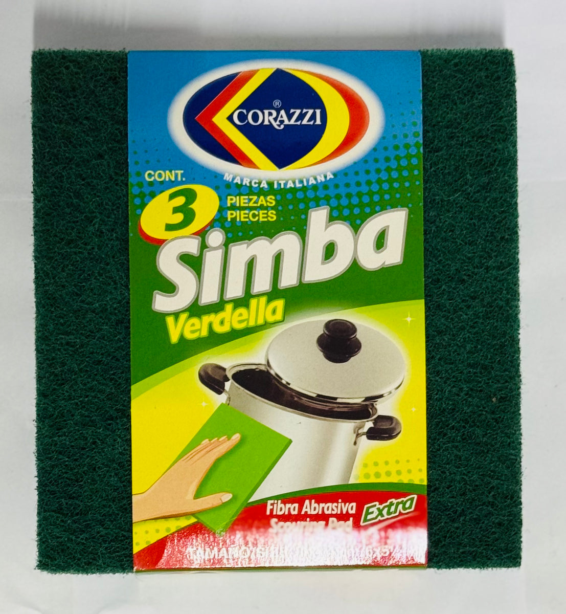CORAZZI SCOURING PAD (3 UNITS) – Fedlin Limited
