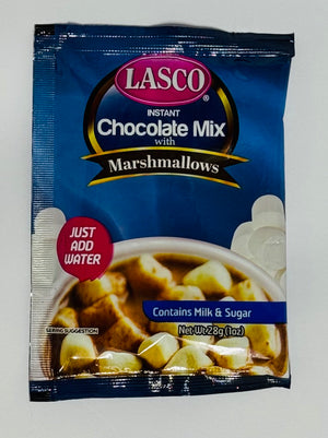 LASCO INSTANT CHOCOLATE MIX (W/ MARSHMALLOWS, 28 G)