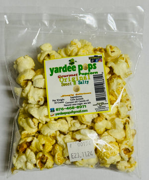 YARDEE POPS GOURMET POPCORN ORIGINAL SWEET & SALTY (33 G)