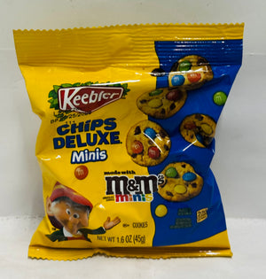 KEEBLER CHIPS DELUXE MINIS (MADE WITH M&M’S MINIS, 45 G)